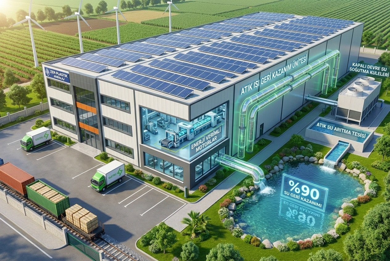 Zer Prime Enerji Verimliliği ve Karbon Ayak İzi Azaltma - Sürdürülebilir Fabrika